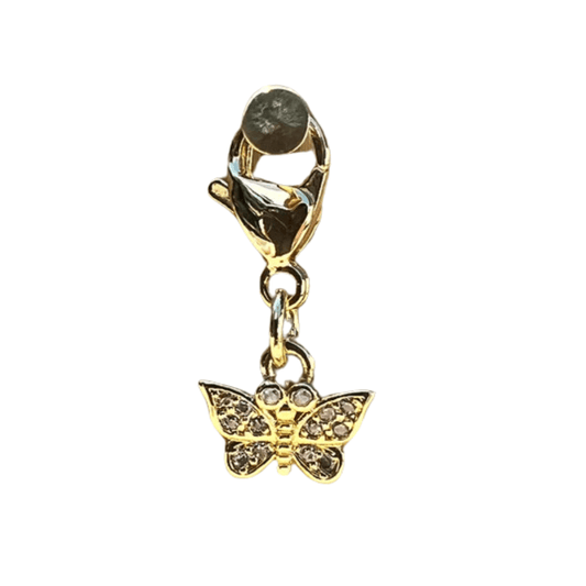 Dubois Cheval Braid Charm - Sparkly Butterfly