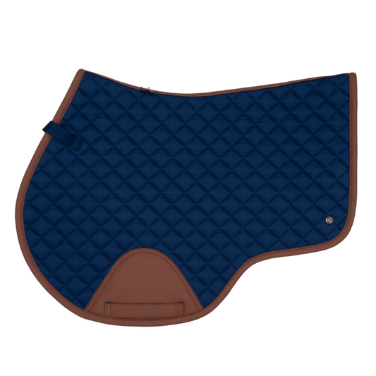 Sixteen Cypress Close Contact Pad - Navy & Cognac