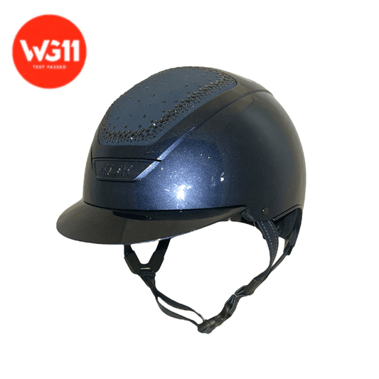 Kask Dogma Pure Shine Swarovski In-Out 3.0 - Navy & Graphite