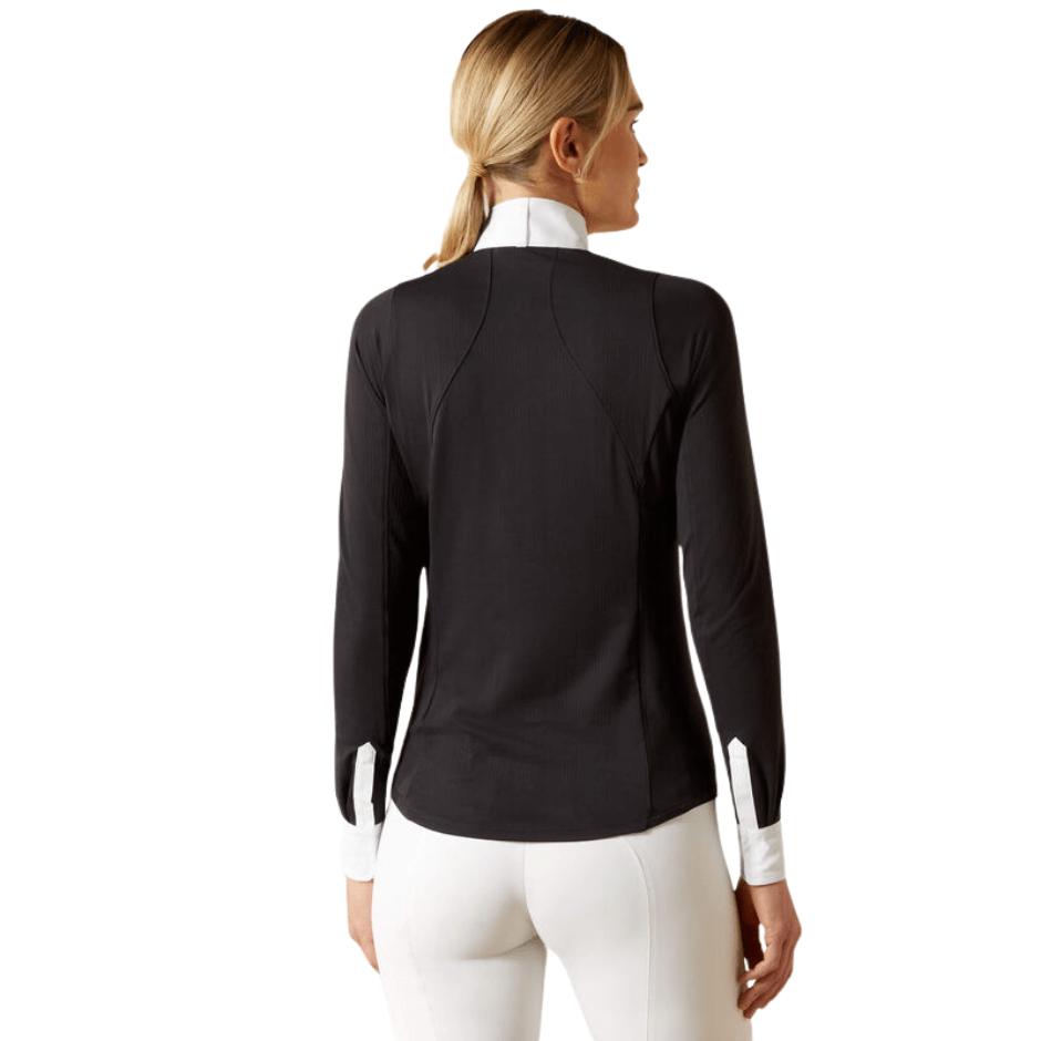 Ariat Luxe 2.0 Long Sleeve Show Shirt - Black