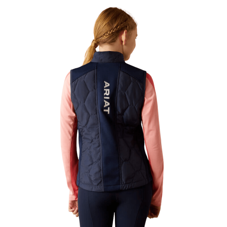 Ariat Junior's Fusion Insulated Vest - Navy