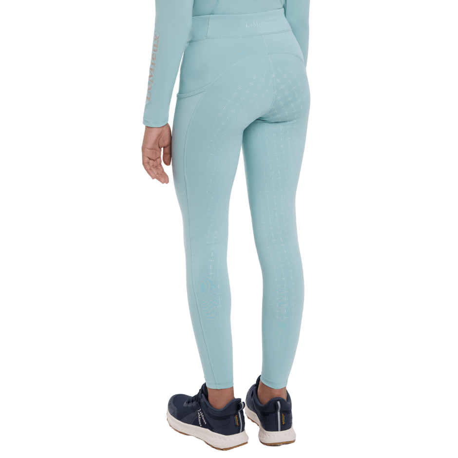 LeMieux Junior Orla Pull On Breech - Aqua