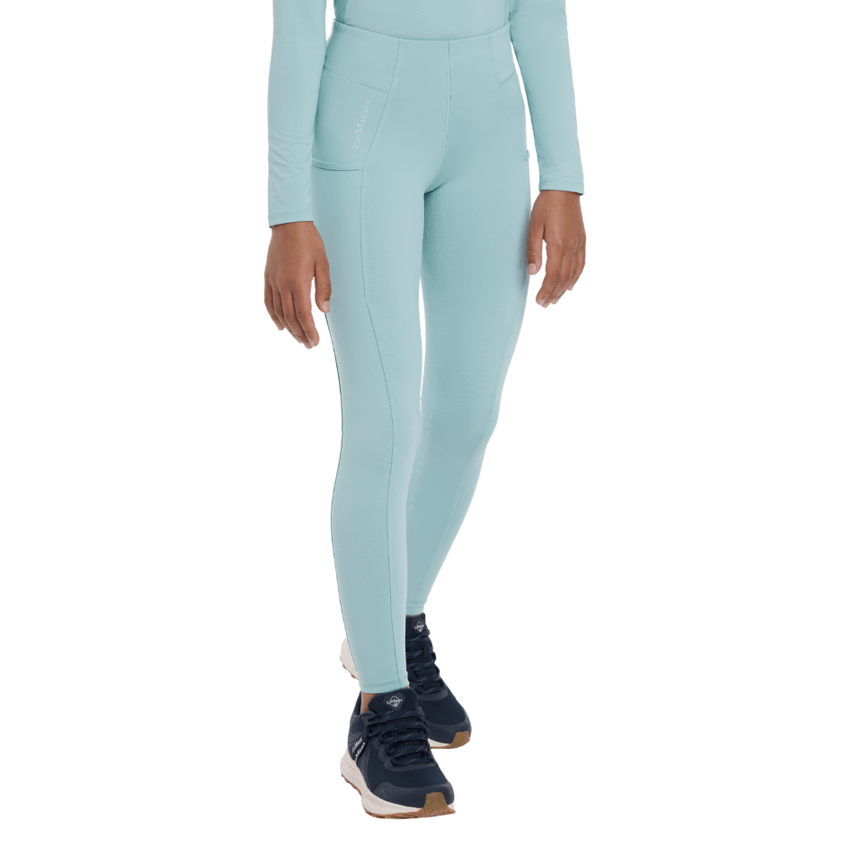 LeMieux Junior Orla Pull On Breech - Aqua