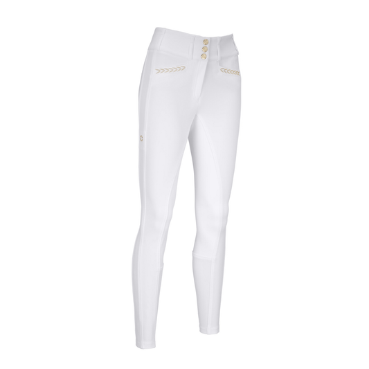 Pikeur New Candela Highwaist Full Seat Breech - White