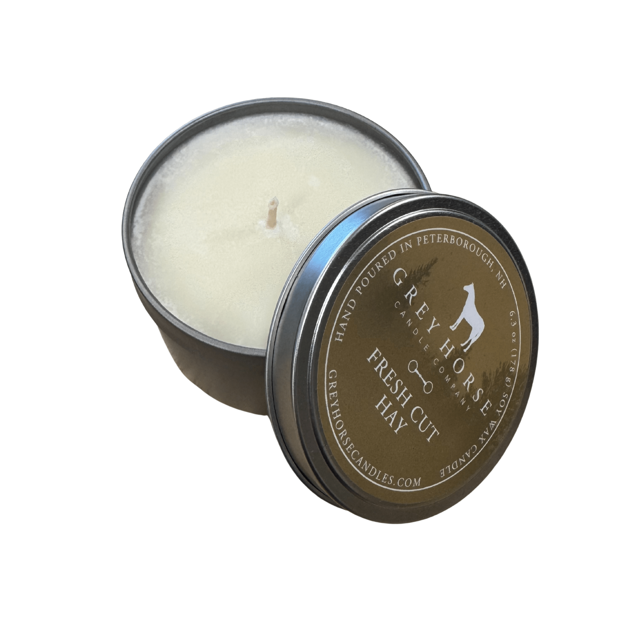 Grey Horse Candle Fresh Cut Hay