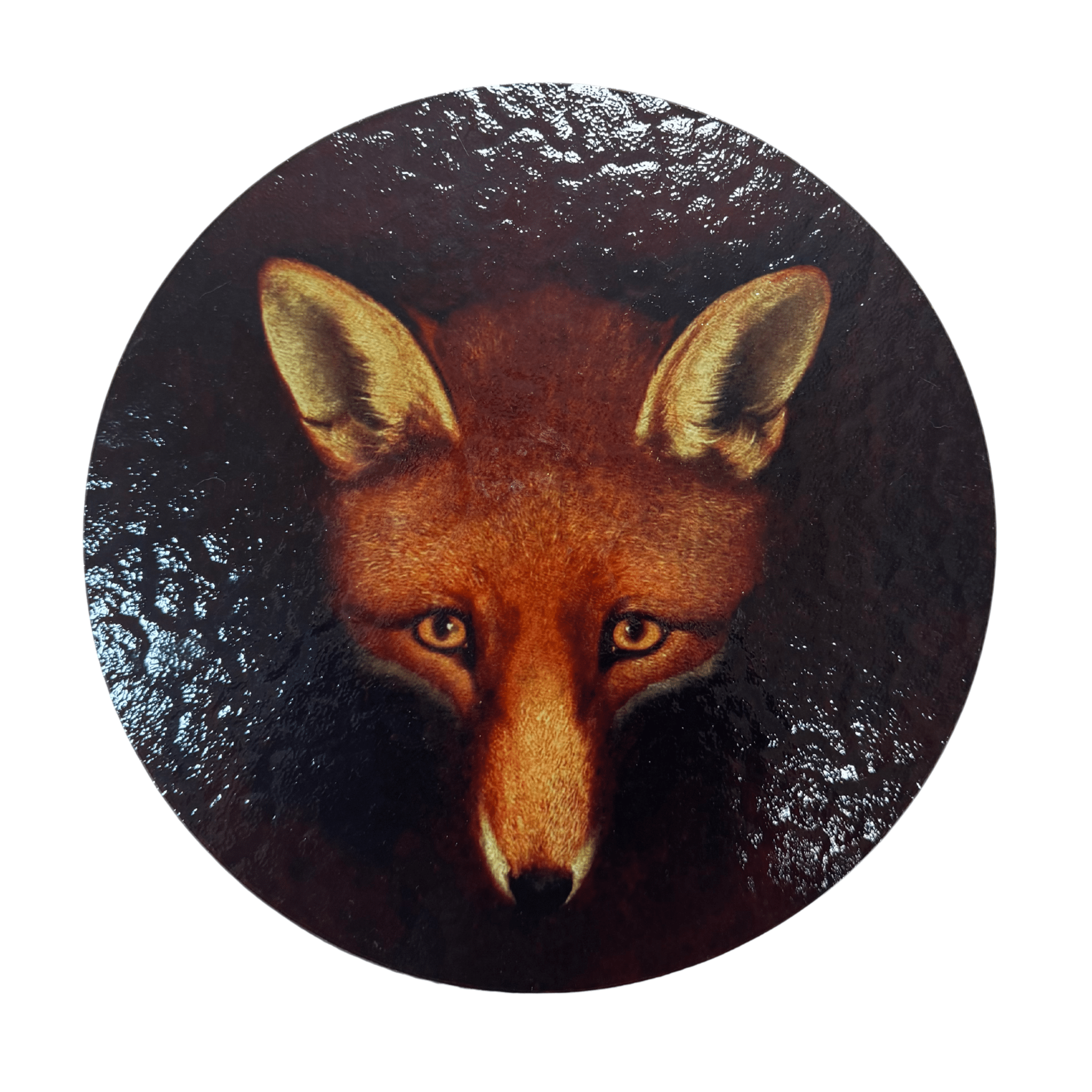 Fox Mask Cutting Board