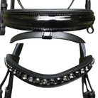 Otto Schumacher Elegant Snaffle Bridle With Multicolored brow