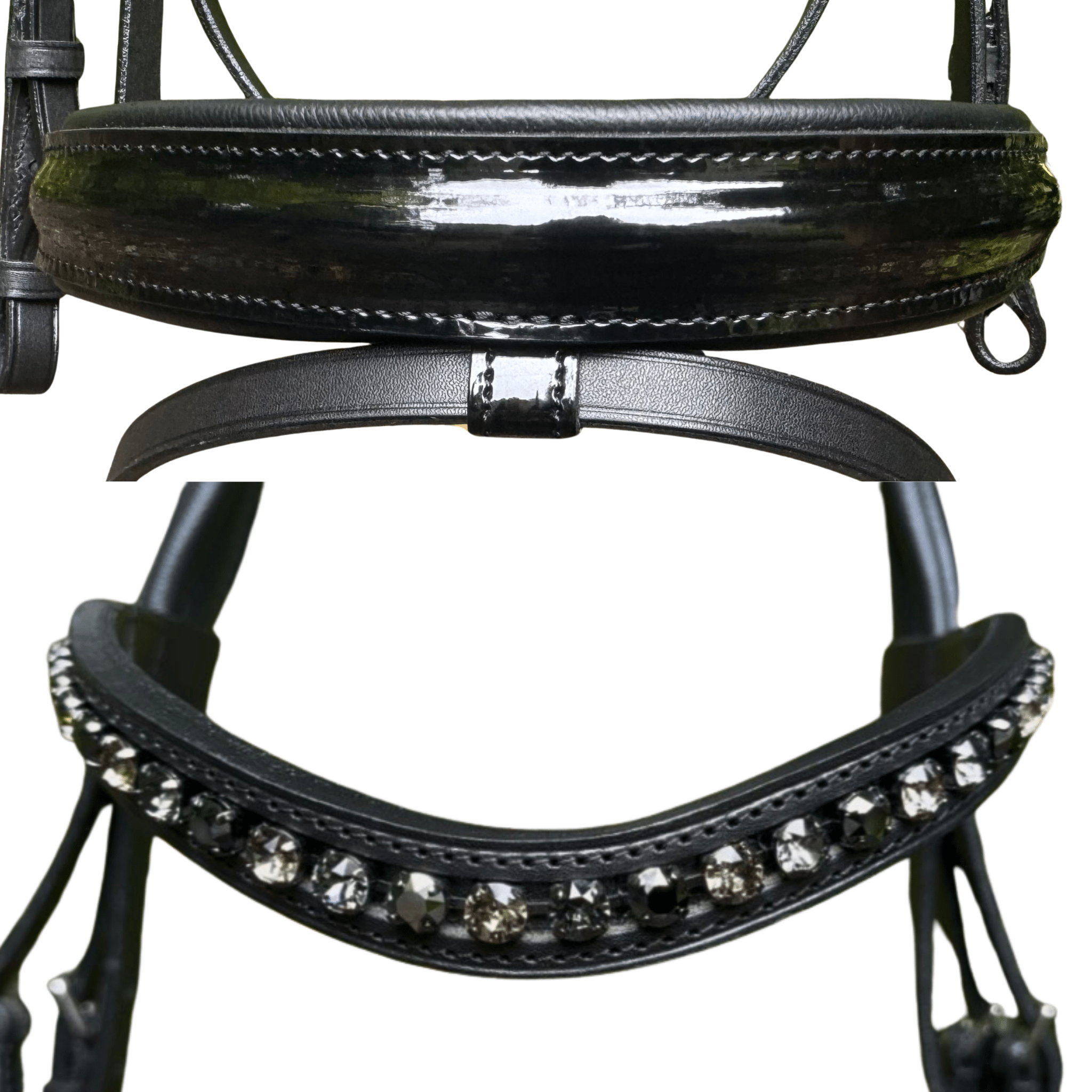 Otto Schumacher Elegant Snaffle Bridle With Multicolored brow