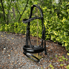 Otto Schumacher Elegant Snaffle Bridle With Multicolored brow