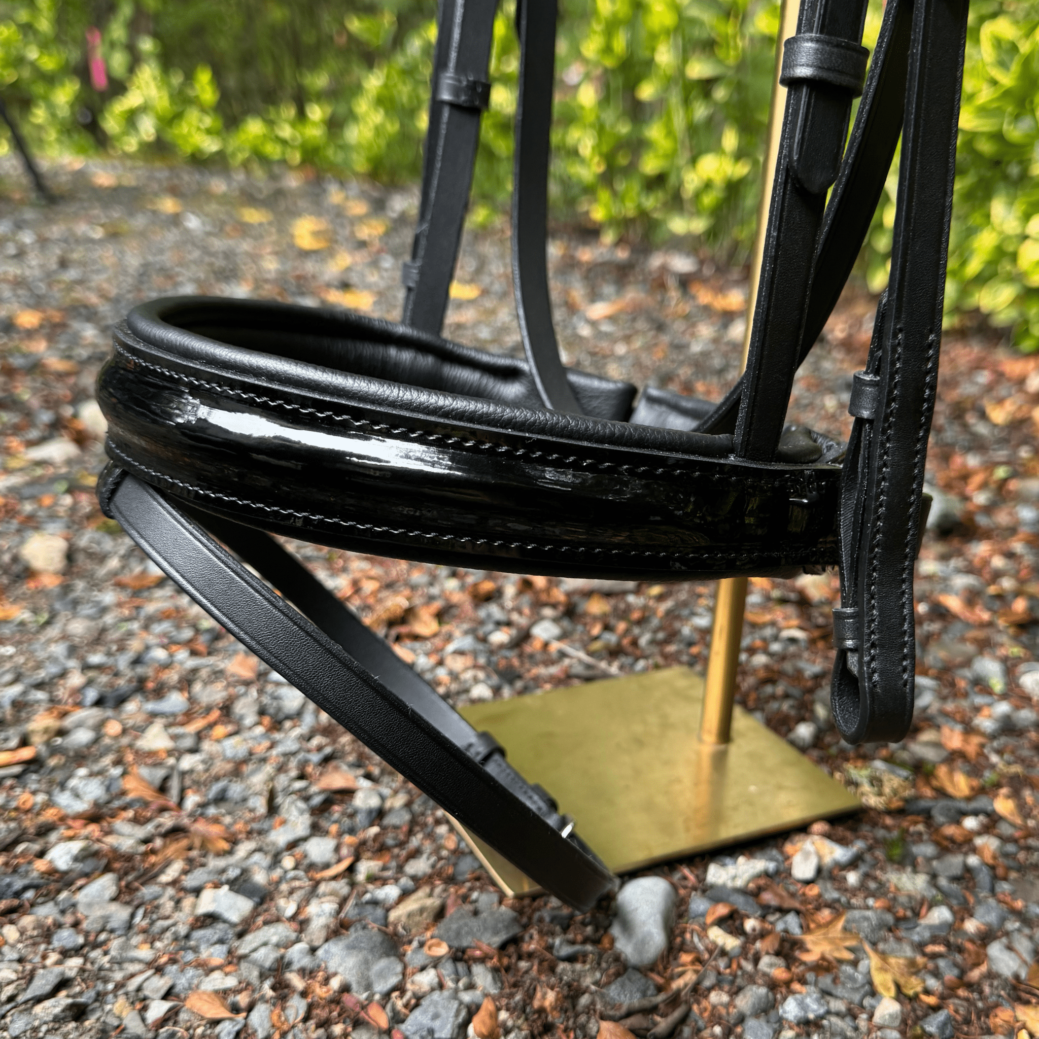 Otto Schumacher Elegant Snaffle Bridle With Multicolored brow