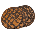 Leather Snaffle Bit Coaster