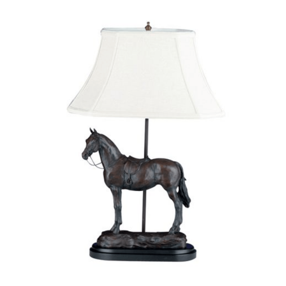 Olson's Tack Shop English Horse Lamp