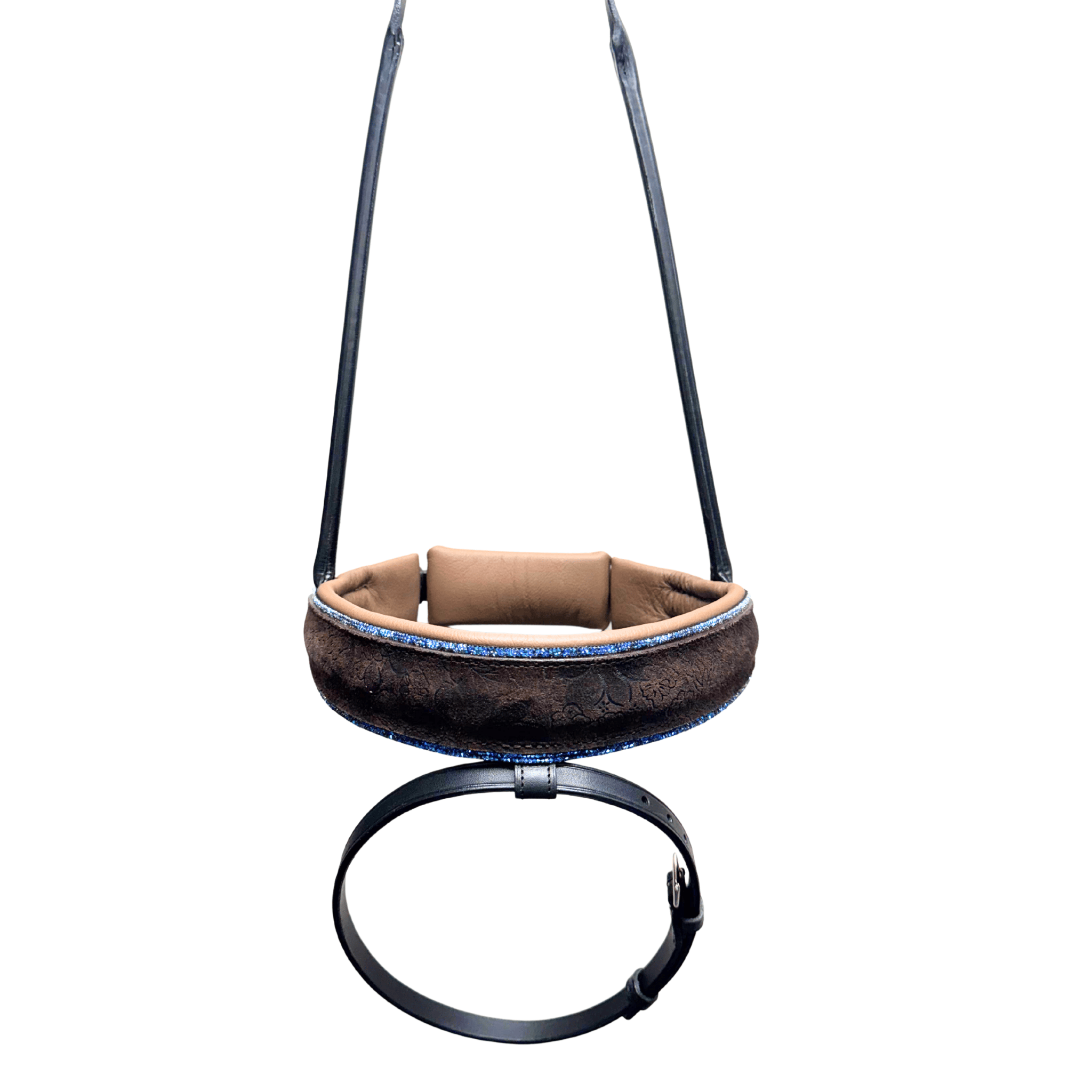 Otto Schumacher 5cm XL Caveson - Nubuk Garden with Swarovski Heaven Fineline