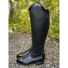 DeNiro Dress Boot S3601 - Black WRAT with Rondine Patent