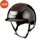 Kask Dogma Pure Shine Espresso Brown & Greige Swarovski In-Out 3.0 Helmet