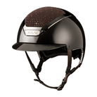 Kask Dogma Pure Shine Espresso Brown & Greige Swarovski Passage 3.0 Helmet