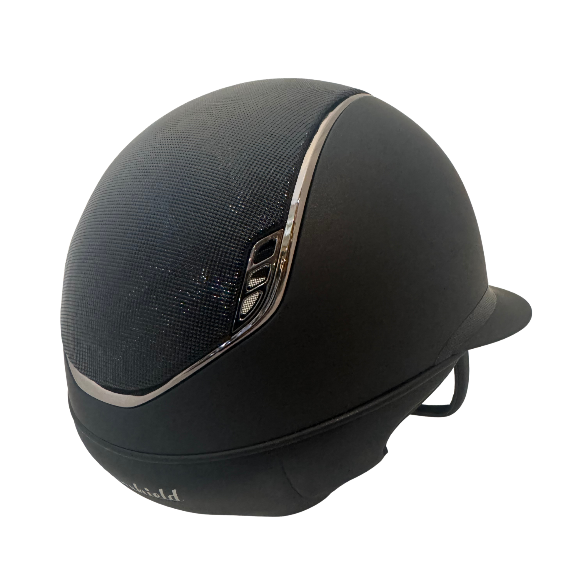 Samshield 2.0 Miss Shield Shadowmatt with Shimmer Top and Frontal Band Helmet
