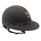 Samshield 2.0 Miss Shield Shadowmatt with Glacier Frontal Band and Black Chrome Trim Helmet