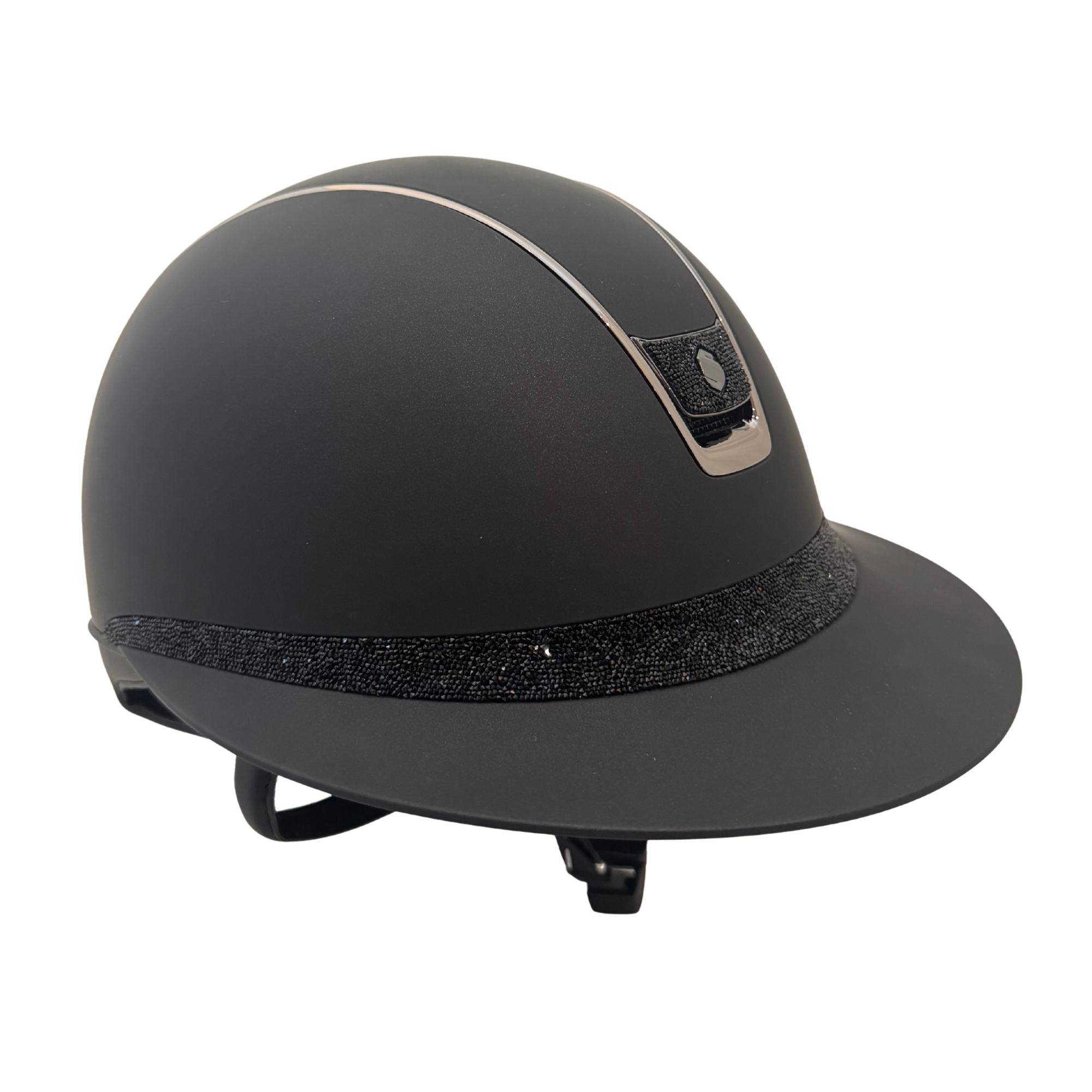 Samshield 2.0 Miss Shield Shadowmatt with Ultra Fine Rock Frontal Band and Blazon Helmet