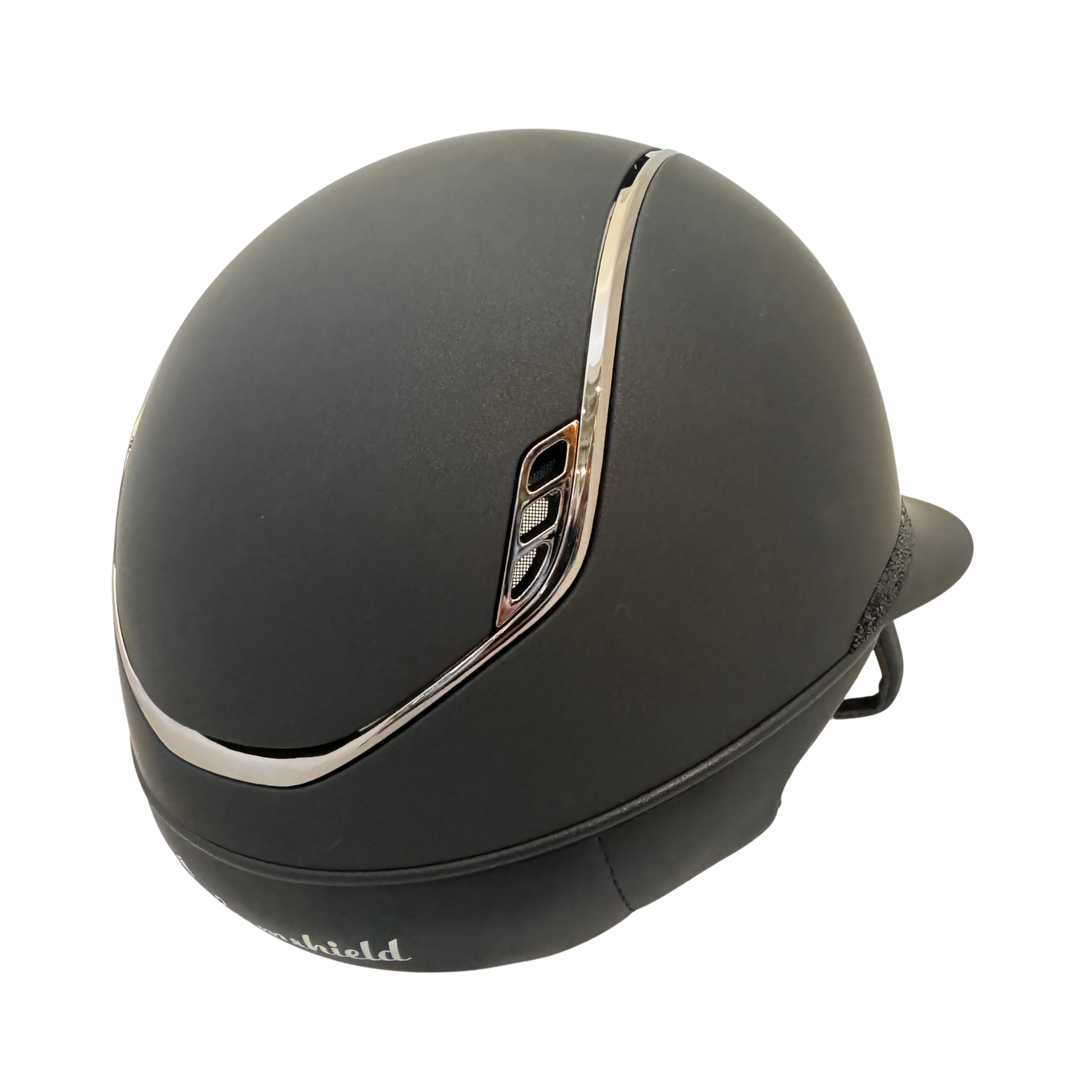Samshield 2.0 Miss Shield Shadowmatt with Ultra Fine Rock Frontal Band and Blazon Helmet