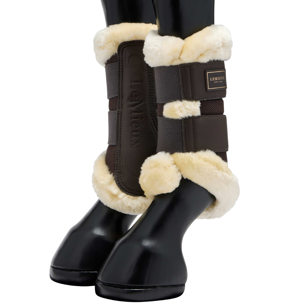 LeMieux Heritage Fleece Edged Brushing Boots