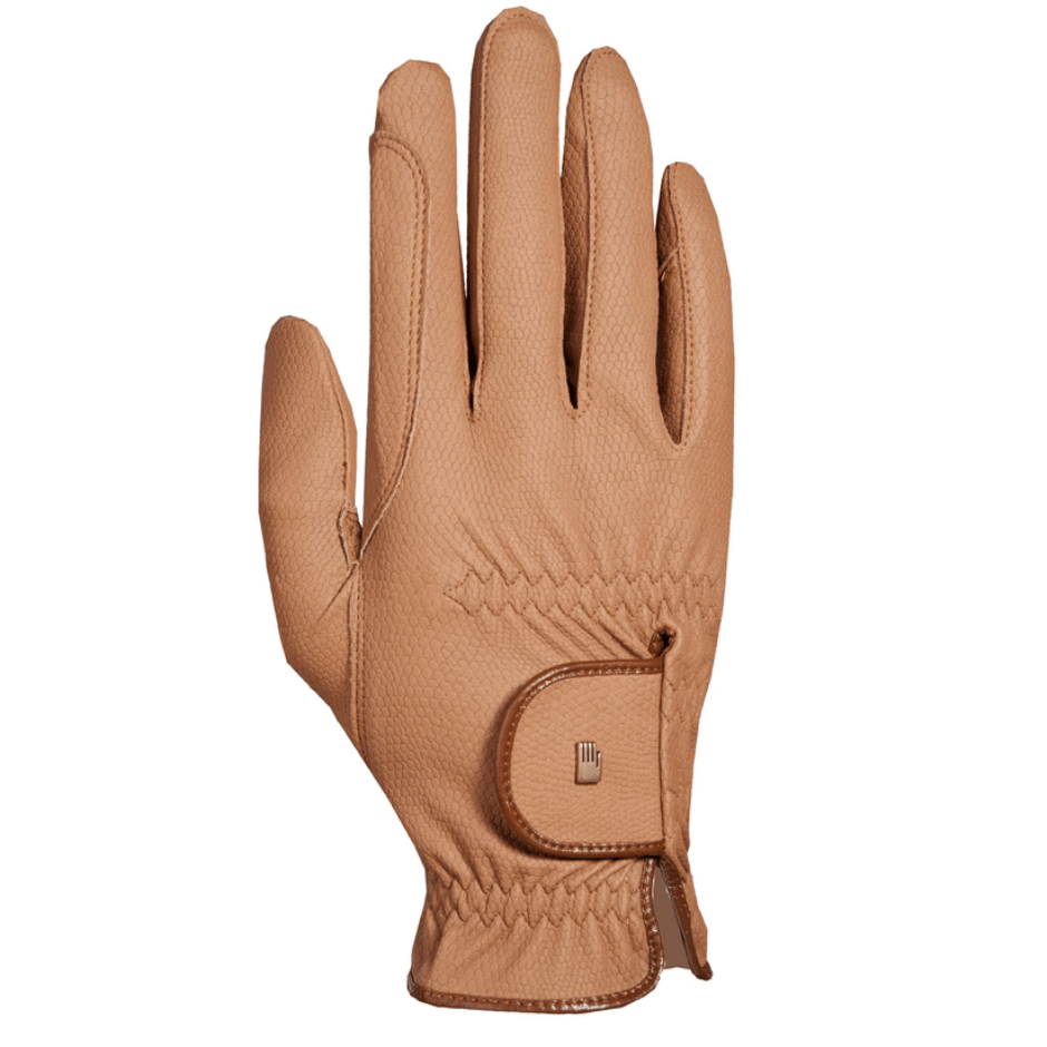 Roeckl Chester Grip Gloves - Caramel