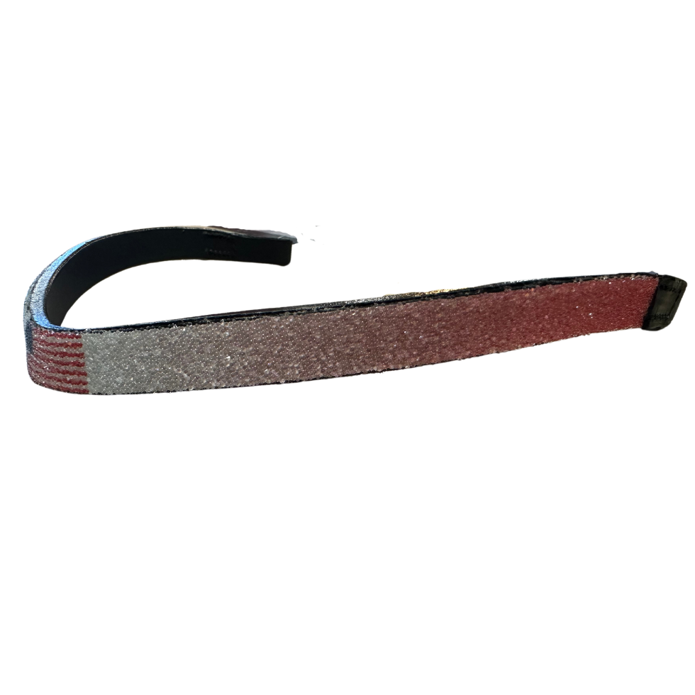 Otto Schumacher USA Flag Browband - For Double Bridle