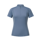 Kerrits Precision Short Sleeve 1/4 Zip Tech Top Dusty Blue