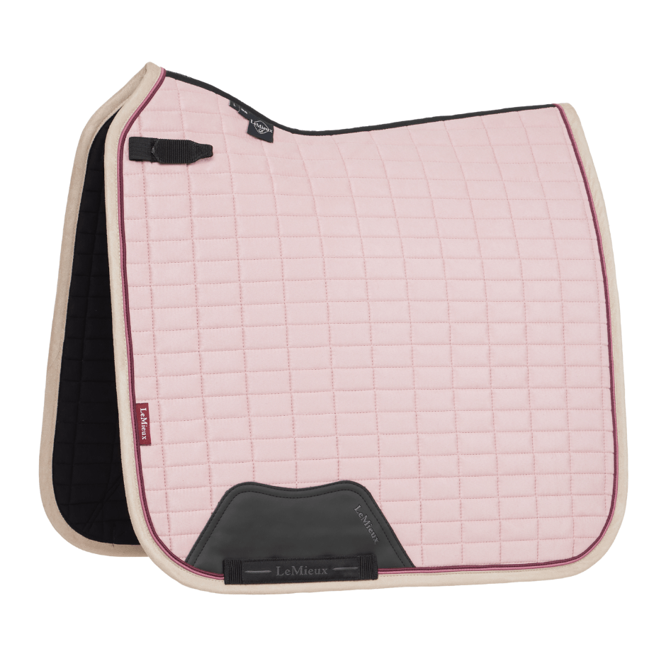 LeMieux Suede Dressage Square Pad - Blossom