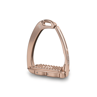 Tech Venice Dressage Sloped Stirrup - Rosegold