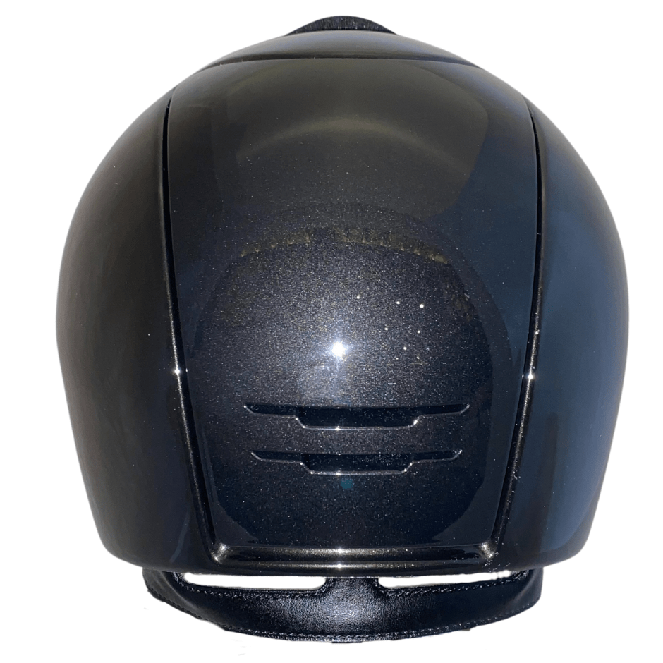 Custom KEP Cromo 2.0 Helmet - Shine Black With Galassia Black Front Insert