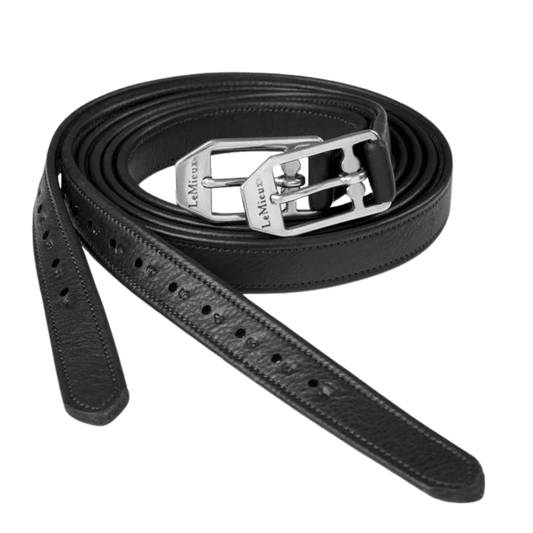 LeMieux Arika Stirrup Leathers - Black