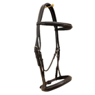 Ovation Fancy Stitch Padded Bridle - 5/8" - Dark Brown