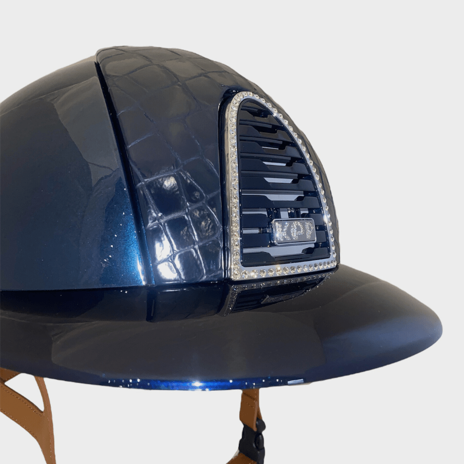 KEP Cromo 2.0 - Polo Brim Polish Blue with Cocco Blue Inserts & Diamond Frame