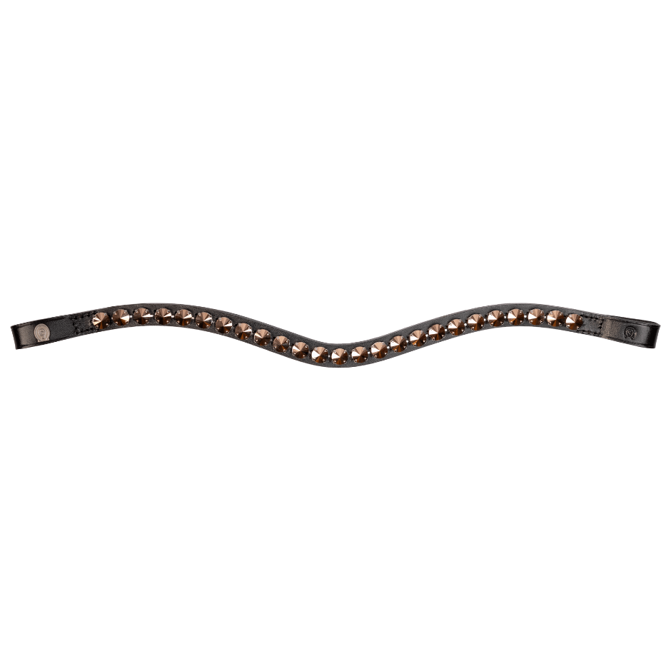 Custom Otto Schumacher Browband - 10mm Rivoli