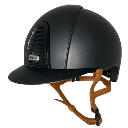 KEP Cromo 2.0 Helmet - Textile Black with Beige Harness