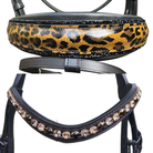 Otto Schumacher Elegant Snaffle Bridle with Patent Leo Caveson