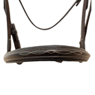 Ovation Fancy Stitch Padded Bridle - 5/8" - Dark Brown
