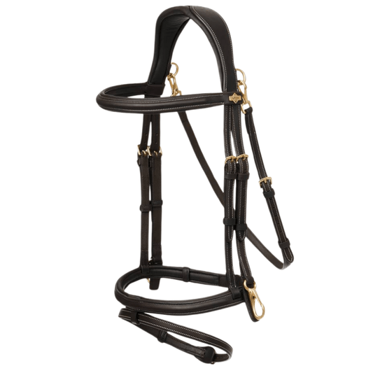 Lemieux Work Bridle - Brown 