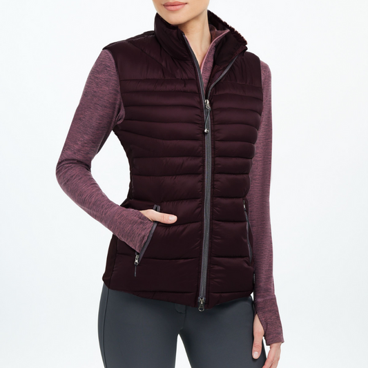 RJ Classics Ladies Harlie Vest - Rum Raisin