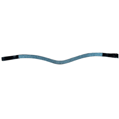 Otto Schumacher Browband - Finest Aqua - Horse