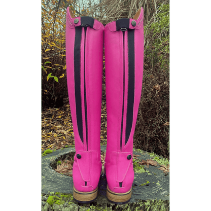 Custom DeNiro Dress Boot S3601 - Pink Swarovski Rondine Top