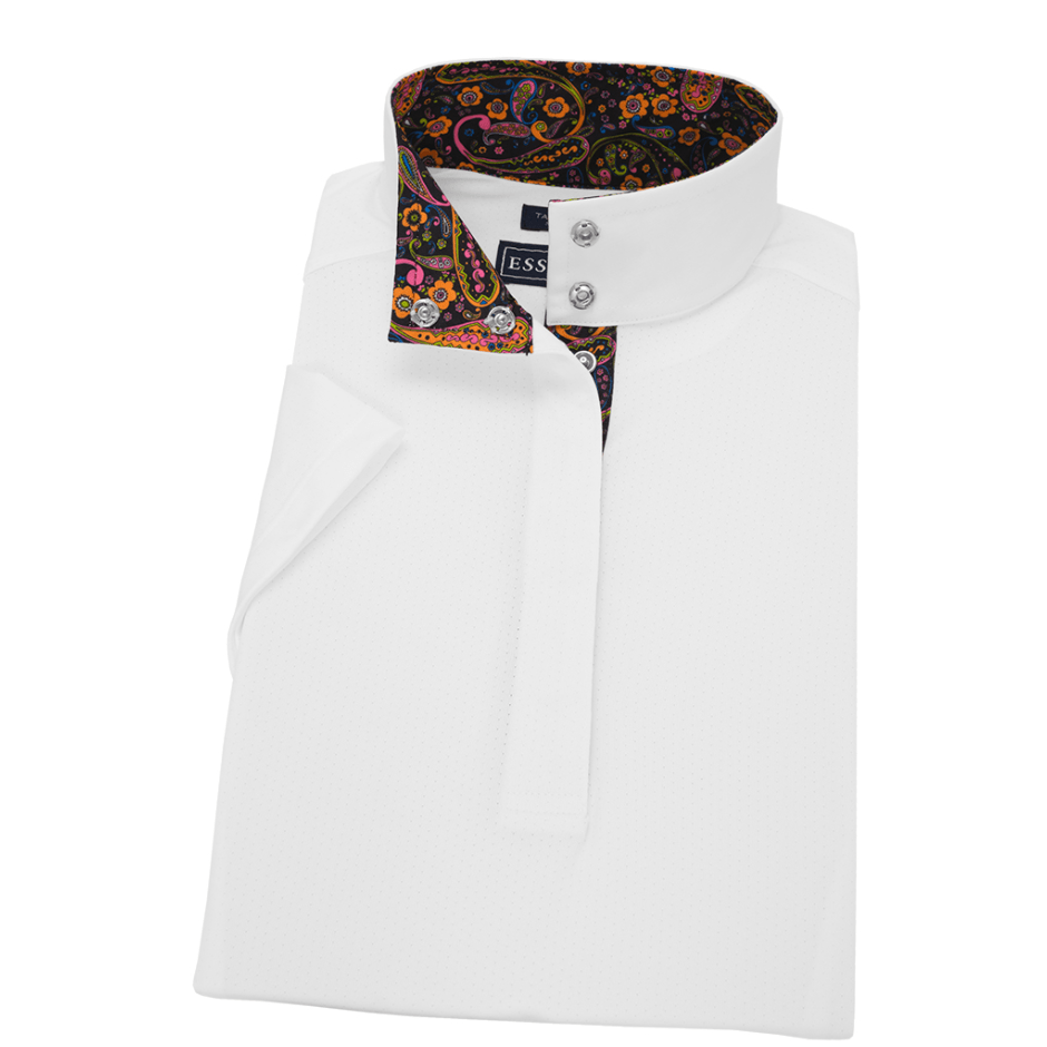 Essex Talent Yarn Short Sleeve Show Shirt - Paisley