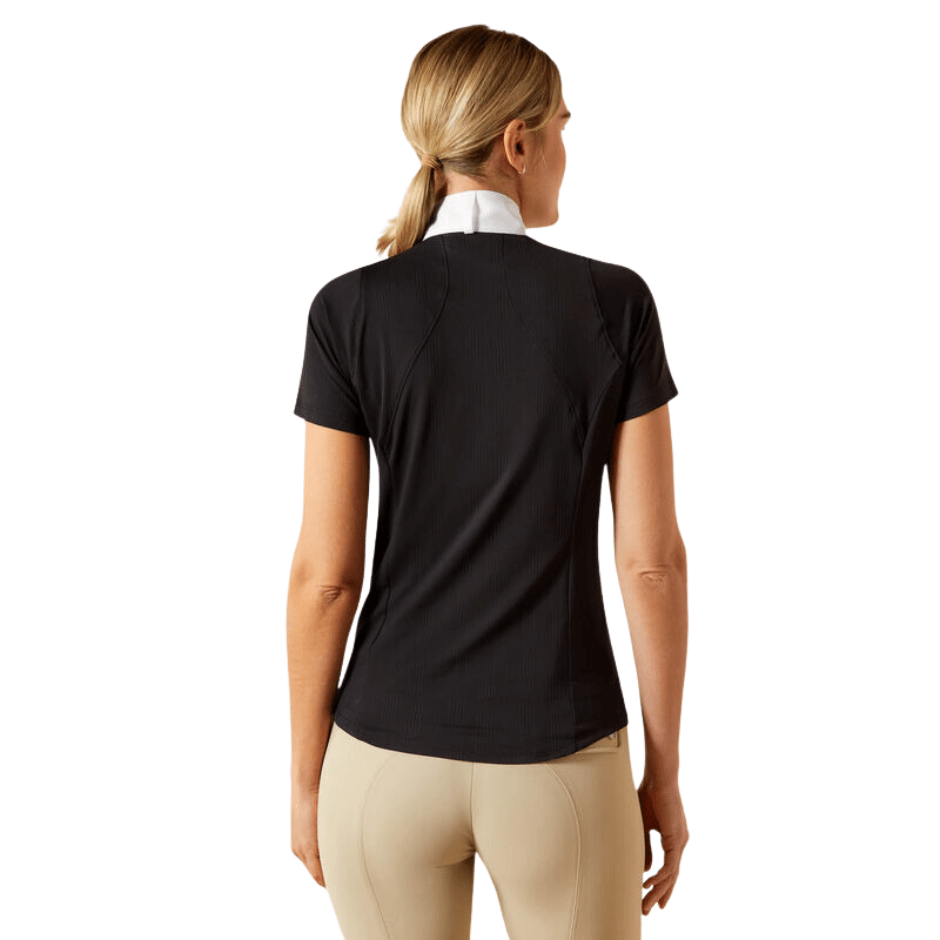 Ariat Luxe 2.0 Short Sleeve Show Shirt - Black