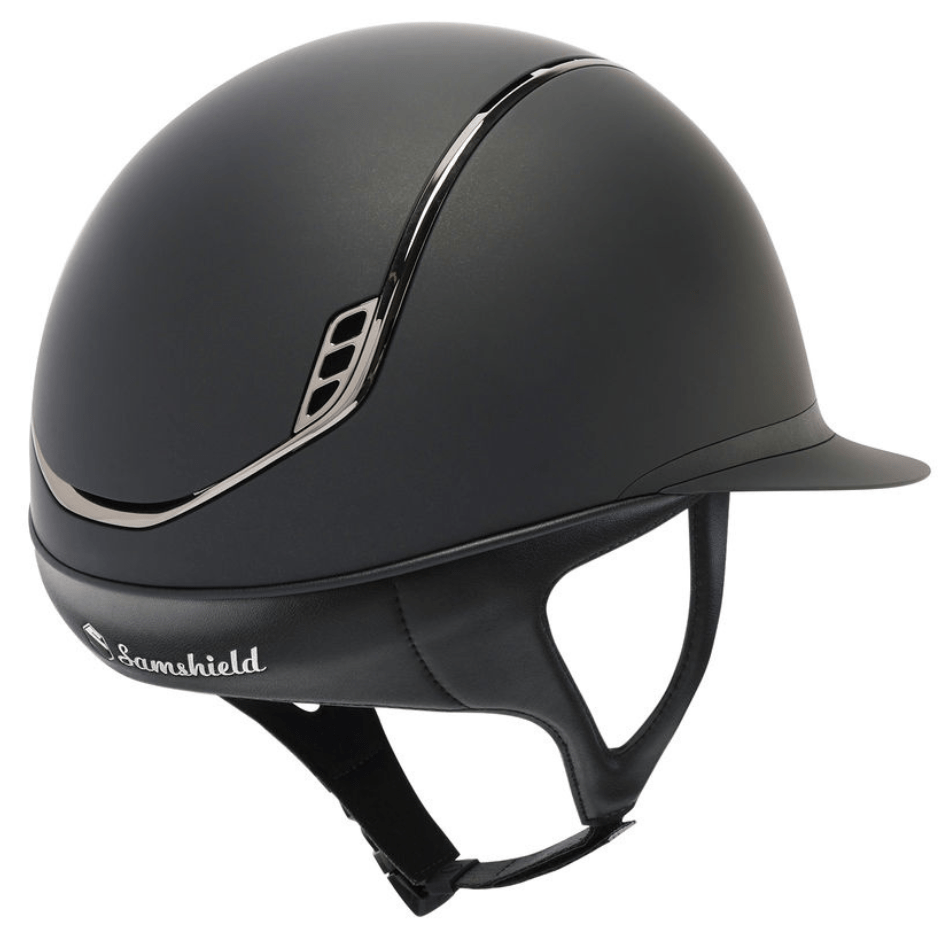 Samshield 2.0 Miss Shield 5 Swarovski Shadowmatt Helmet – Olson's Tack Shop
