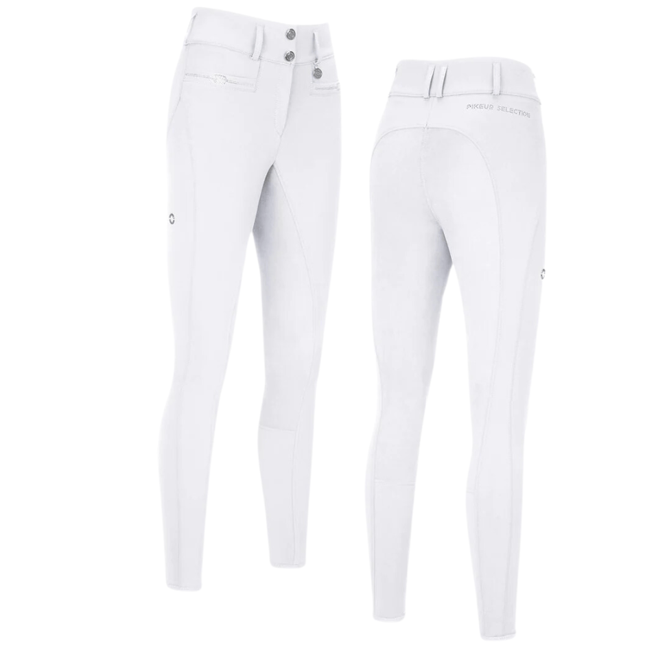 Pikeur Daphne Full Grip McCrown Breech - White