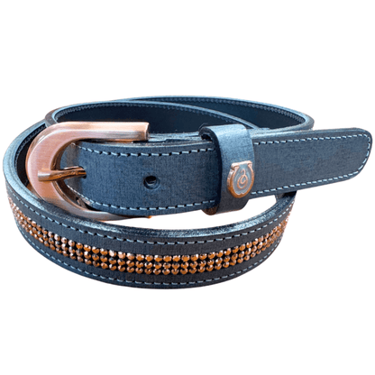 Otto Schumacher Belt - Grey/Rose Gold