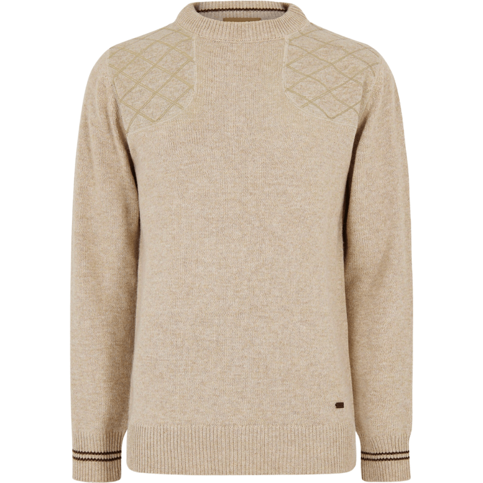 Dubarry Men's Clarinbridge Crew Neck Sweater - Oat