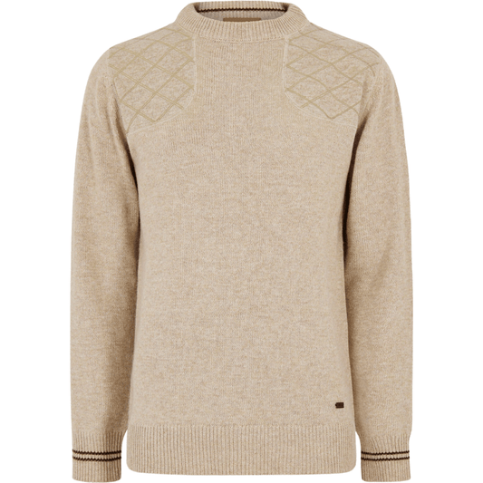 Dubarry Men's Clarinbridge Crew Neck Sweater - Oat