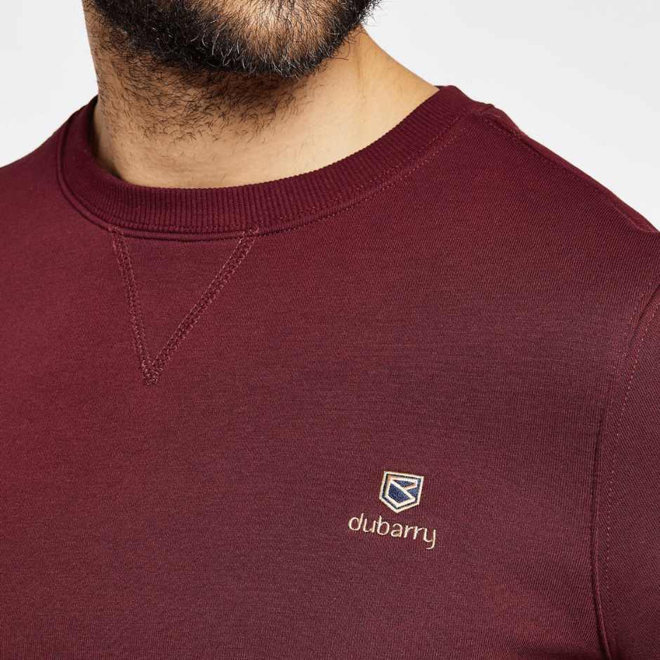 Dubarry Men's Spencer Sweatshirt - Ox Blood